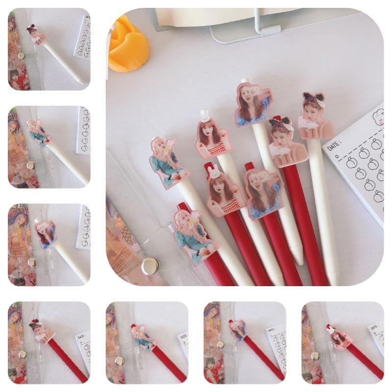 Креативная шариковая ручка Blackpink со звездным корейским дизайном для офиса и канцелярских принадлежностей