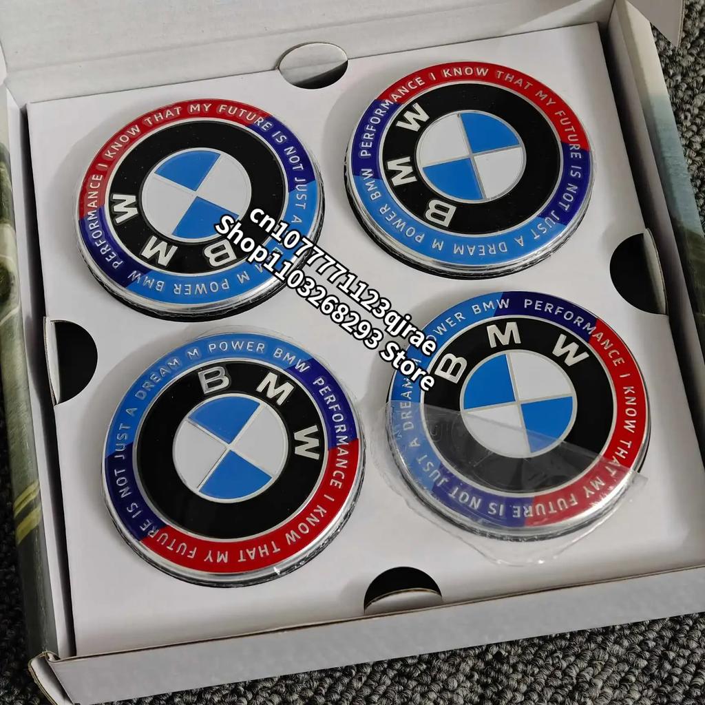 Плавающие центральные колпачки на колеса 56/68 мм для BMW E90 E91 E92 E93 F30 F10 F11 F04 E84 E83 F25 E70 F15 E72 F16 M3 M5 M6 Автоаксессуары