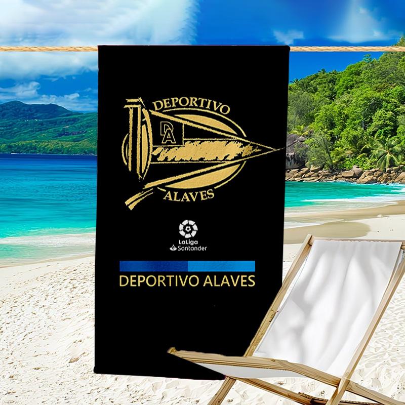 Deportivo FC Printed Beach Towel, Super Soft Microfiber, Perfect Gift Birthday, for Pool, Beach, Travel, for family and friends