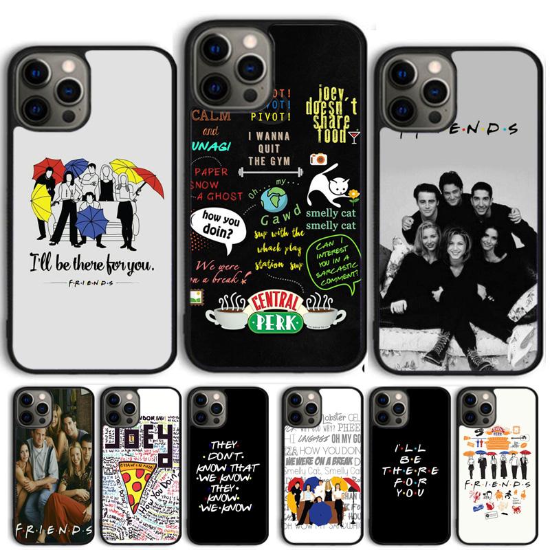 Чехол для телефона 'Друзья' для iPhone 17 Air 12 Plus Max для iPhone 17 Air 15 16 11 13 14 Pro Max Fundas