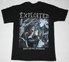 The Exploited Смерть до бесчестия 1987 Черная Мужская Все размеры Футболка ND021 Унисекс Футболка