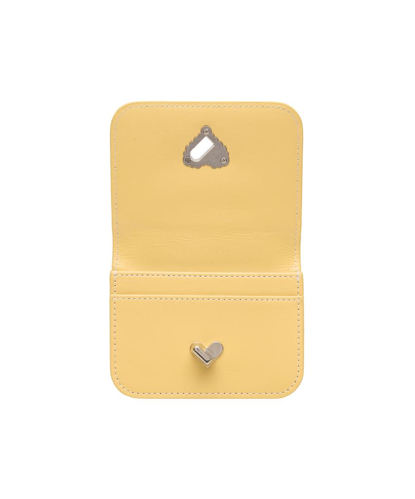 Lemasque Cookie Lock Компактный держатель для визиток Желтый