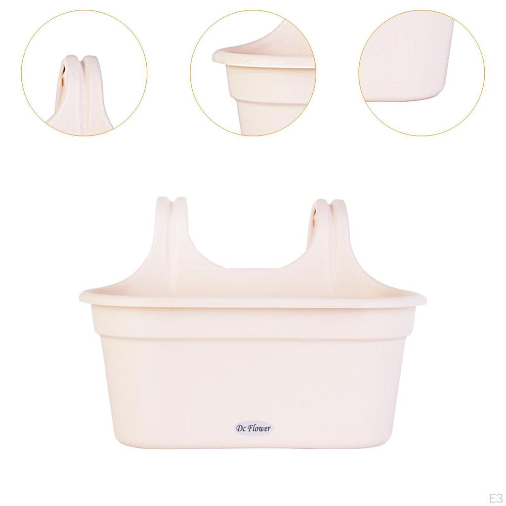 Балконные перила, подвесной горшок, цветочный горшок, оконная коробка, корзина для растений в помещении и на открытом воздухе