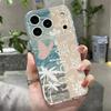 Прозрачный чехол для телефона с рисунком Луны и кита для iPhone 17e 17 16 15 14 13 Pro Max 17 16 Pro 16e 12 11 Прозрачная противоударная мягкая крышка