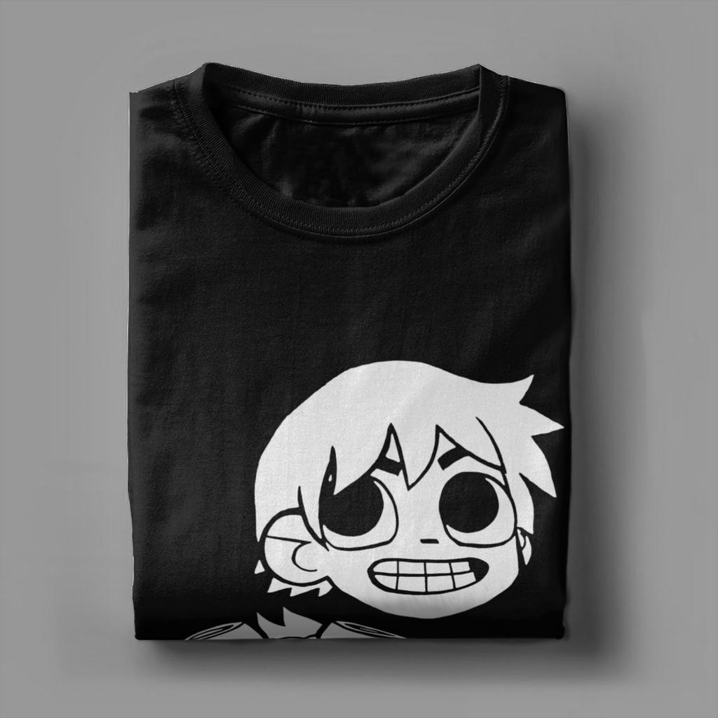 Men's 2-Up! Scott Pilgrim T Shirt  Cotton Clothing Casual Short Sleeve Round Neck Tees Gift Idea T-Shirts