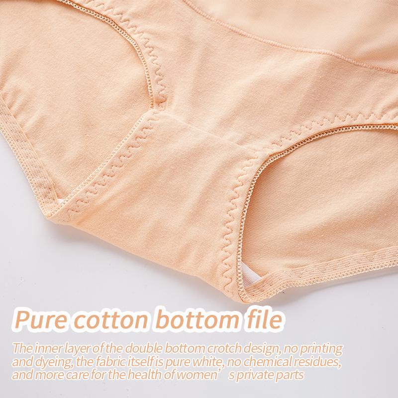 4-5Pieces/Lot Middle-High Waist Ligtweight and Breathable Sexy Semi-permeable Women Panty Lace Panties High Elasticity Comfortable Lady Underwear
