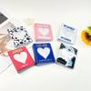 64 Pockets Kpop Photocard Album 3inch Mini Photo Albums Transparent Heart Cartoon Home Decor Idol Cards Storage Collect Books