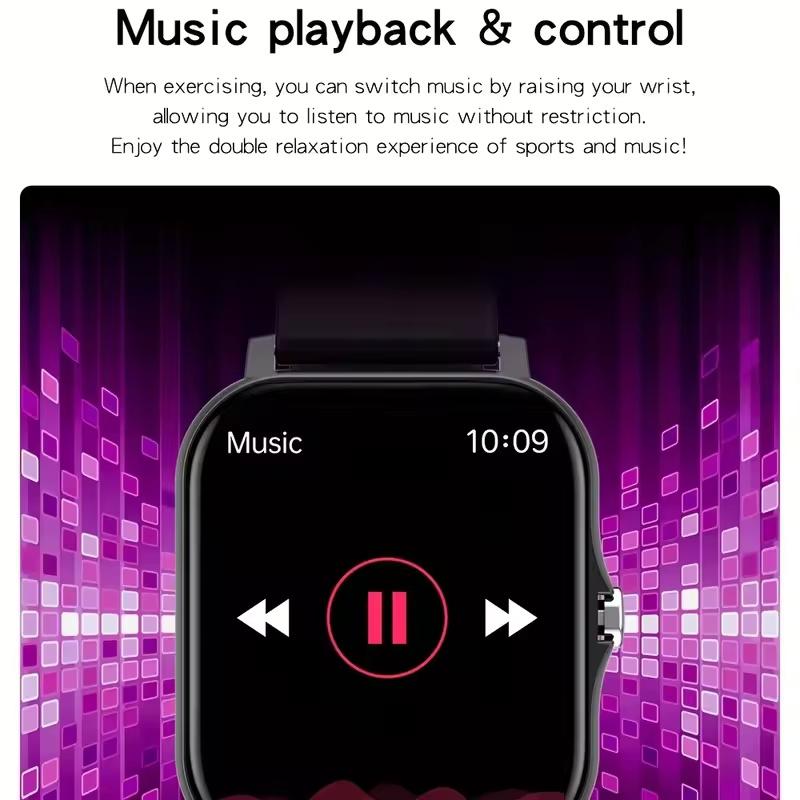 Новые умные часы для мужчин и женщин, полностью сенсорный экран, спортивные фитнес-часы, BT-вызов, цифровые смарт-часы, наручные часы