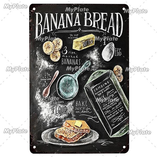 Италия еда винтажная металлическая вывеска жестяная вывеска винтажная кухонная декоративная доска домашний декор стены барная вывеска домашний декор фруктовый плакат