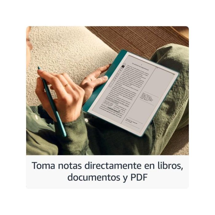 Amazon Kindle Scribe 2024 E-Reader 10.2" 16GB Cuaderno Digital con Lápiz Prémium Gris Tungsteno