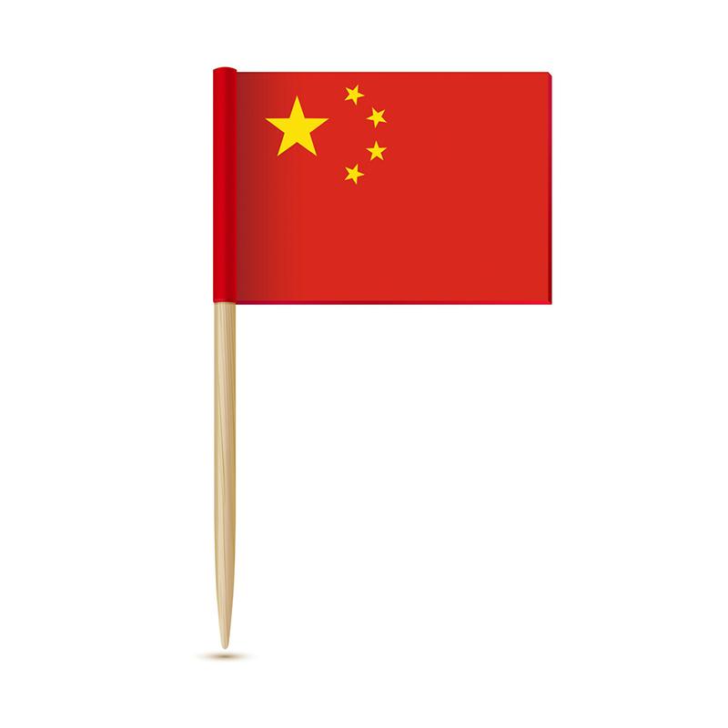 100 штук международных флажков для кексов и десертов для праздничных вечеринок