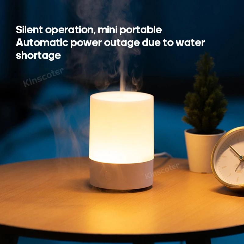 2024 Simple Aroma Diffuser Desktop Mini Air Humidifier Ultrasonic Sprayer Aromatherapy Essential Oil Difusor with RGB Light
