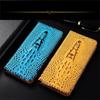 Чехол-книжка из натуральной кожи с головой крокодила для IPhone 17 Pro Max 13 11 12 14 15 16 Pro Max 16 Plus Кошелек Флип-чехол