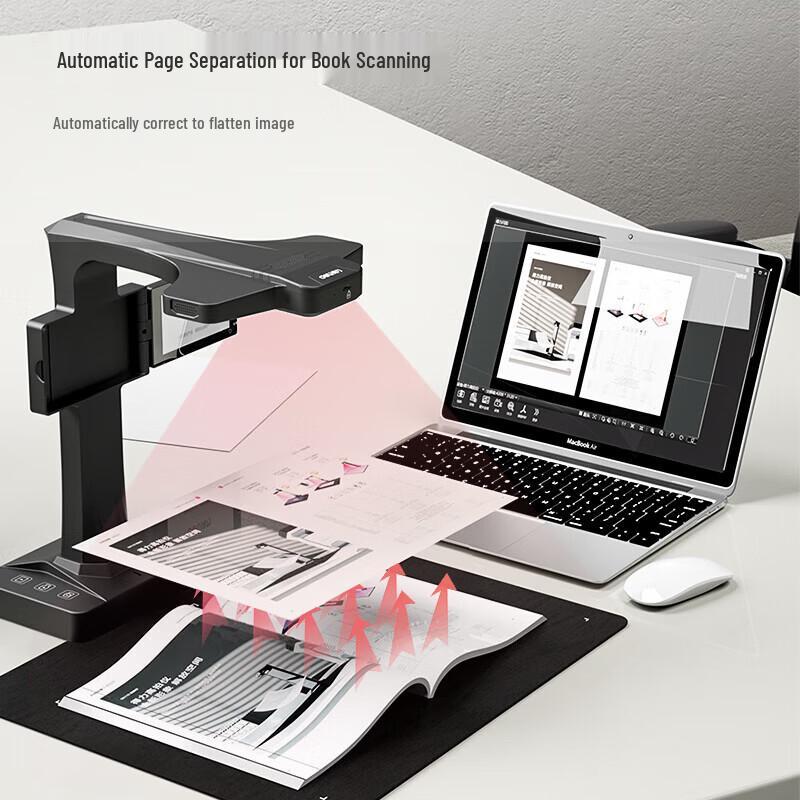 Deli High-Speed Document Camera & Scanner CN plug (adapter included)