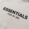Мужская толстовка с капюшоном FOG Fear of God ESSENTIALS, американский стиль, с начесом