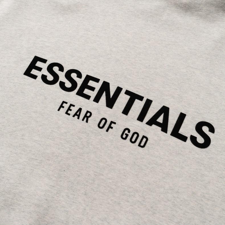 Мужская толстовка с капюшоном FOG Fear of God ESSENTIALS, американский стиль, с начесом