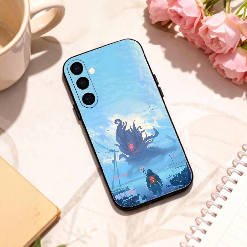 Game D-Death S-Stranding   phone Case For Samsung Galaxy A73,A72,A71,A70,A53,A52,A51,Others Soft Black Shell