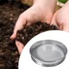 Soil Sieve Rock Sifter 11.81inch Multipurpose Gardening Garden Sifting Screen for Debris