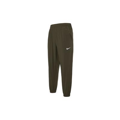 Мужские спортивные брюки Form Dri-FIT Solid Color Mid Rise Quick Dry Drawstring Knit, темно-оливково-зеленые FB7498-222