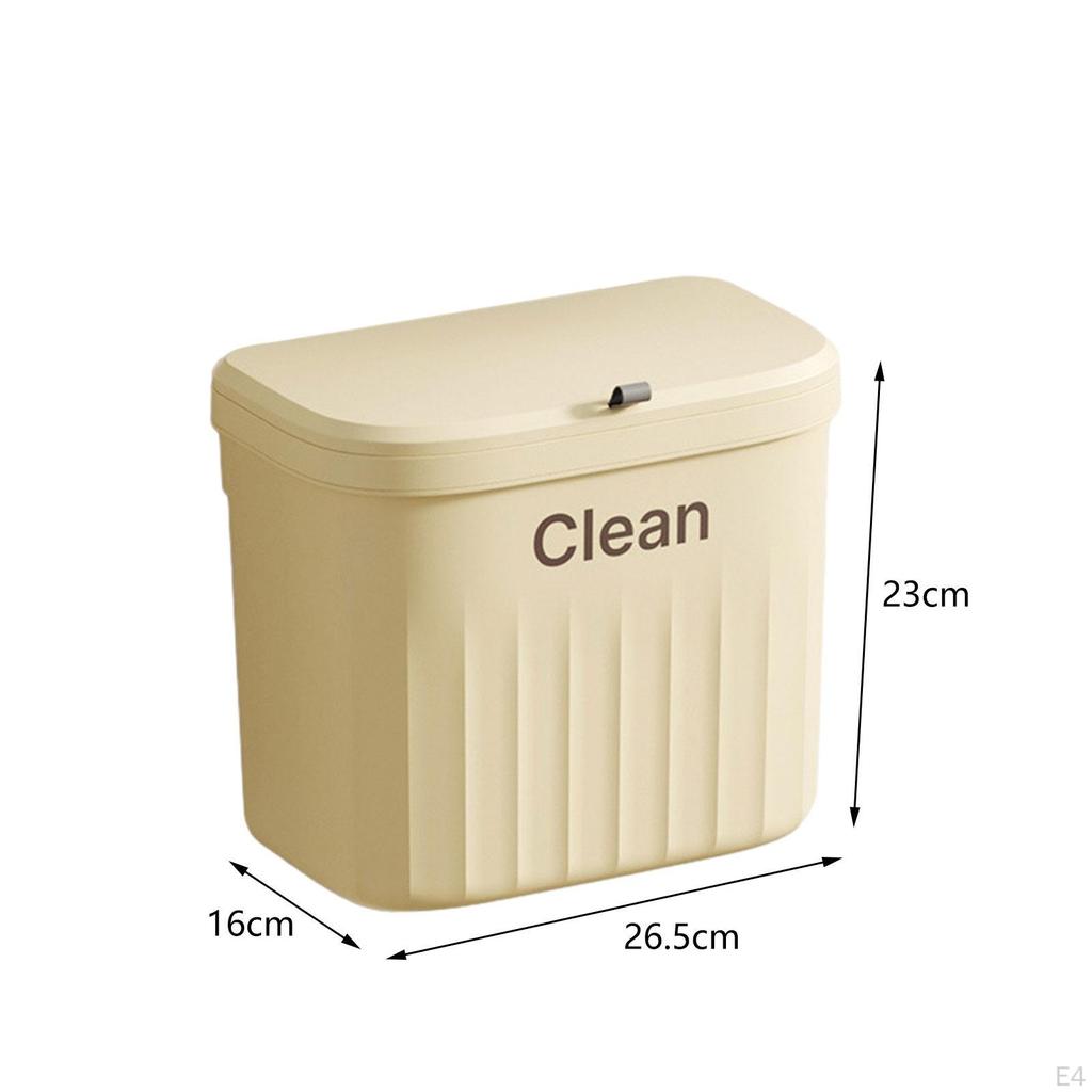 Compact Kitchen Compost Bin with Lid - Space-Saving Indoor Waste Solution