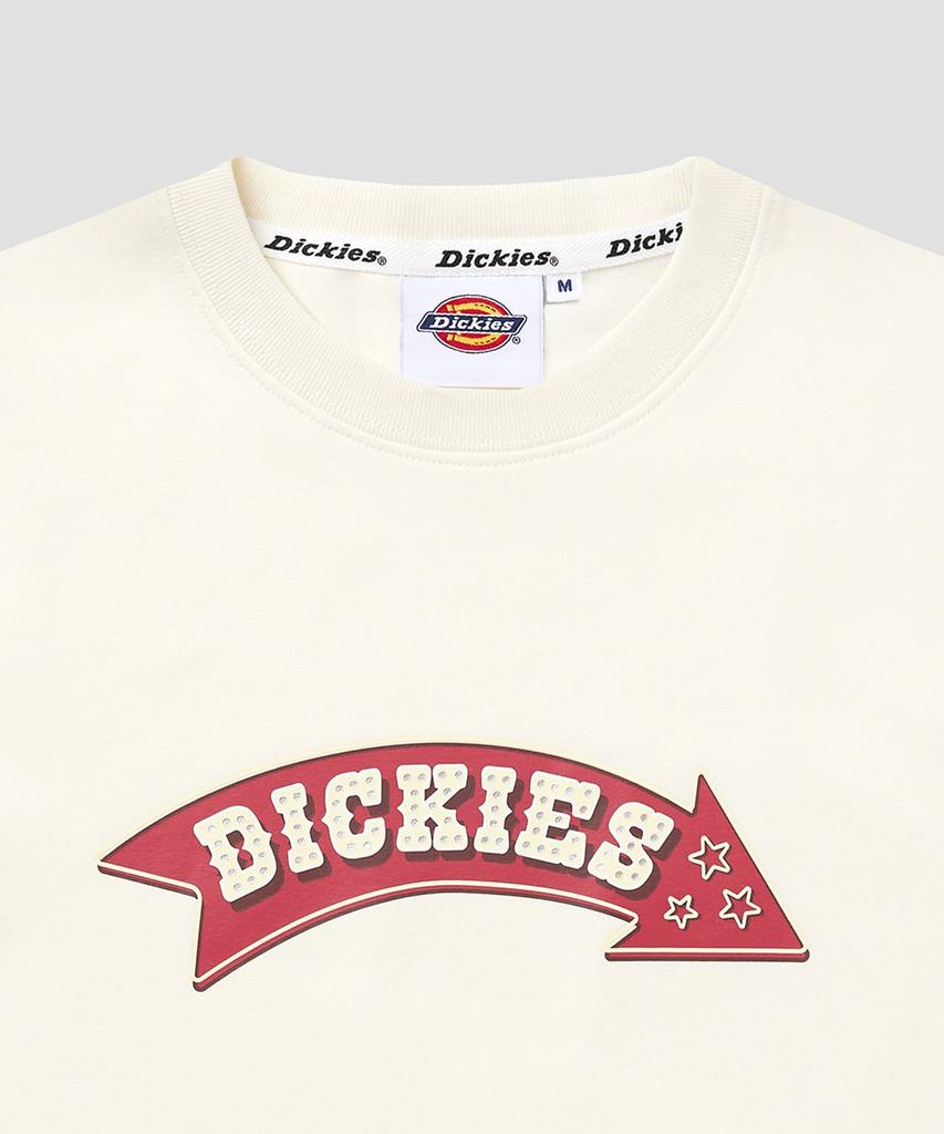 DICKIES Arrow Crop T-Shirt Egret