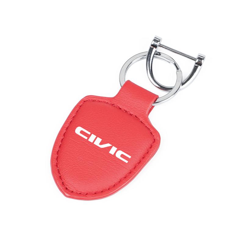 Honda Car Shield Emblem Keychain Pendant Auto Keyring Accessories For Honda Civic FIT Accord Prelude CRV 5th City CRZ CRX Jazz TO0