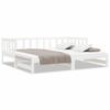 VidaXL Daybed with Trundle Bed, Sofa Bed, Guest Bed Frame, Living Room Interior Guest Bed, 836157