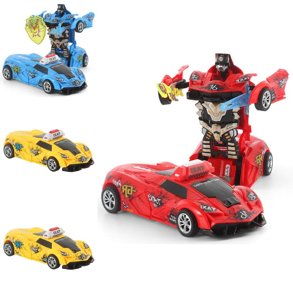 Kids Deformable Race Car Toy With Impact Collision Function For Sensory And Motor Skills Development
