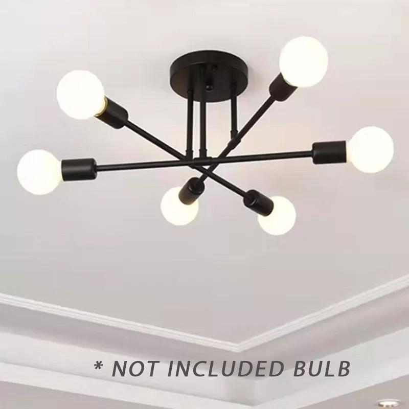 Celling Lights Warm Romantic Gloden Chandelier For Home Bedroom Dining Room Modern Creative Minimalist Lighting Chandelier E27
