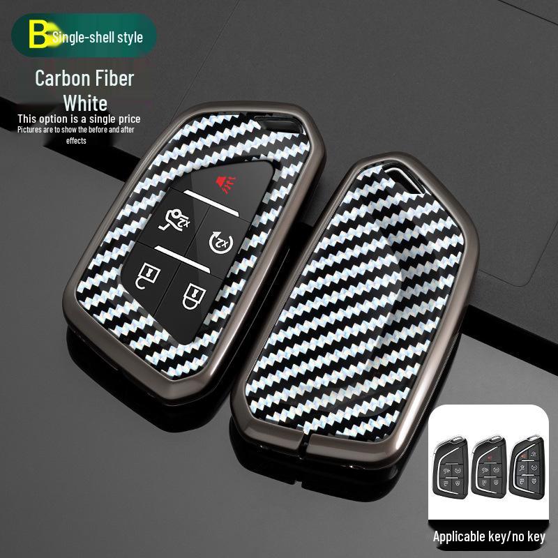 Cadillac Key Case: Fits XT5, CT5, XT6, XT4, CT ATSL, CT4, XTS - Shell Bag with Buckle