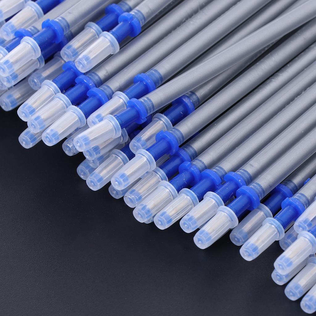 100 шт. сменная ручка, серебряная свинцовая ручка, маркировочные ручки для тканевой кожаной обуви