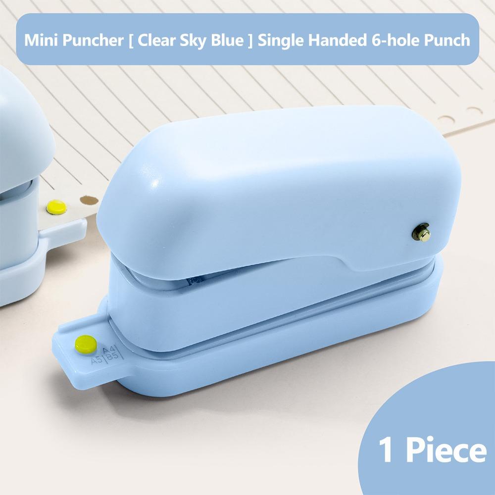 Labor-Saving 6-Hole Puncher Loose-Leaf Hole Punch Machine New Hole Puncher A5/B5/A4 Notebooks