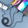 BAEG1 New 2025 Emblem Three-in-one Car Superstrong Fast Charging Data Cable For BMW X6 X1 X2 X3 X4 X5 X7 E46 E39 E90 E36 E60 E34 E30 F