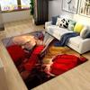 ONE PUNCH MAN, Anime Cartoon Area Rug,Carpets Rug for Living Room Bedroom Sofa Doormat Decoration,Kids Play Non-slip Floor Mat