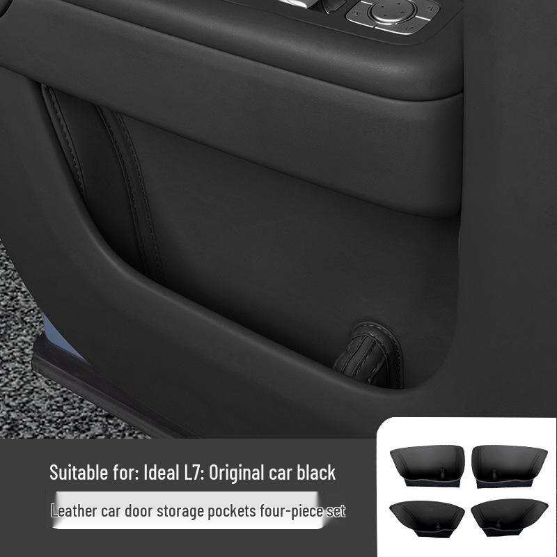 Идеальный L9/L8/L7 Автомобильный карман для хранения на двери, коврик в углубление и коробка для аксессуаров для интерьера