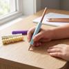 4 pcs Textured Handwriting Pen Cover Silicone Pencil Sleeves Relax Pencil Grips  Handwriting