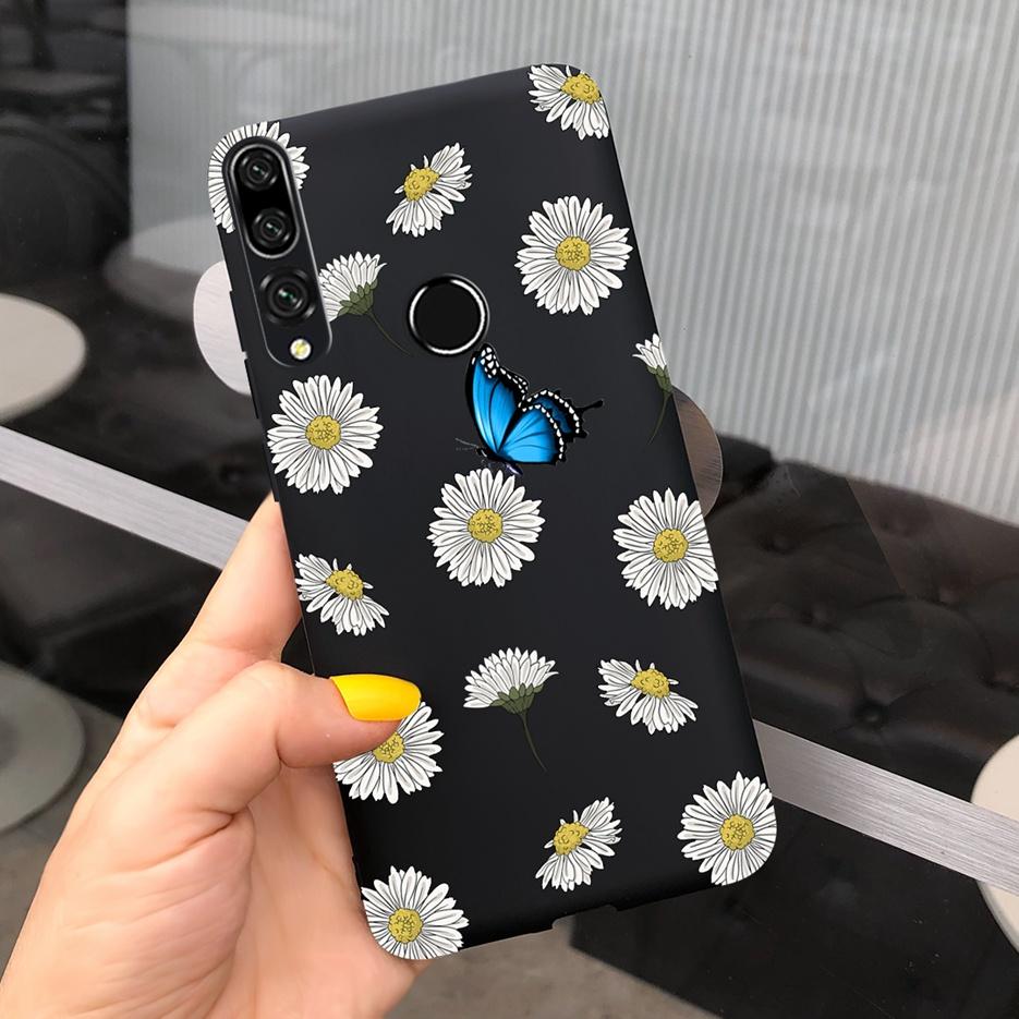 For Huawei Y9 Prime 2019 Case STK-L21 Stylish Flower Cartoon Phone Cover For Huawei Y9 Y 9 Prime 2019 Cases Fundas Coque Bumper