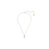Swarovski Cubic Zirconia Rose Gold Tone Plated, Faux Crystal, Faux Pearl Necklaces Women's 5669523