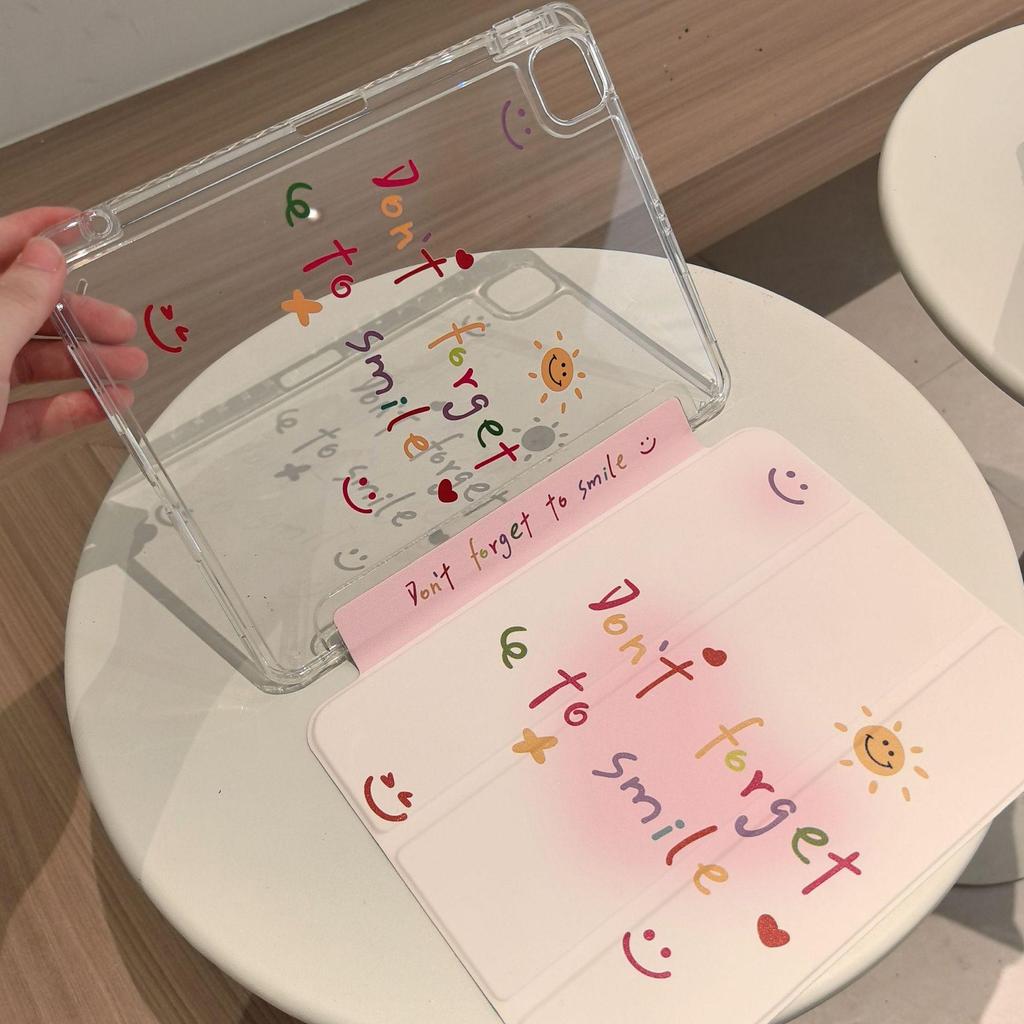 Защитный чехол для iPad 11: Air 7/6/5/4 Акриловый чехол, Pro 11 дюймов, Защита от сгибания, Мини-румяна в форме сердца, 10,2 дюйма