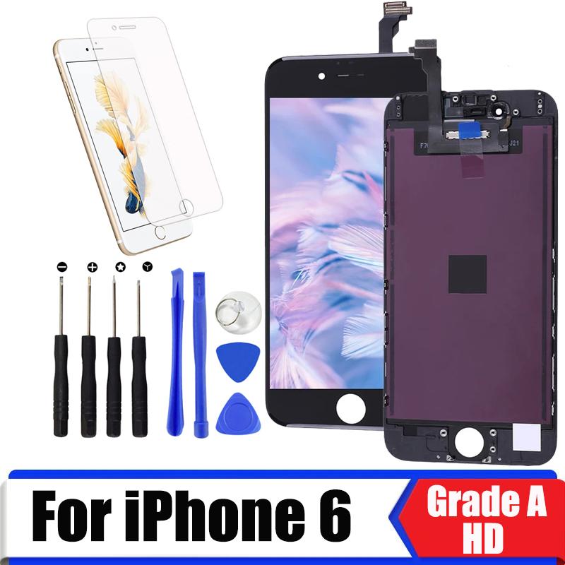 ЖК-дисплей для iPhone 6 6G, замена дигитайзера сенсорного экрана в сборе