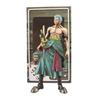 Фигурка Зоро из комикса One Piece, цветная версия, аниме-модель, ПВХ, статуэтка Figma, коллекционная игрушка, украшение для рабочего стола, друг Луффи.