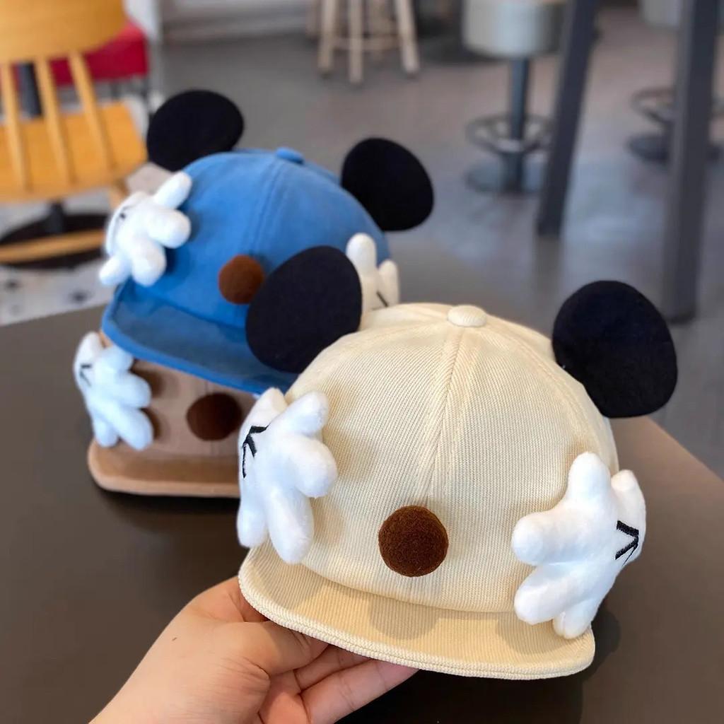 Baby Boy Cartoon Baseball Cap With Breathable Cotton For Spring Autumn Outdoor Use