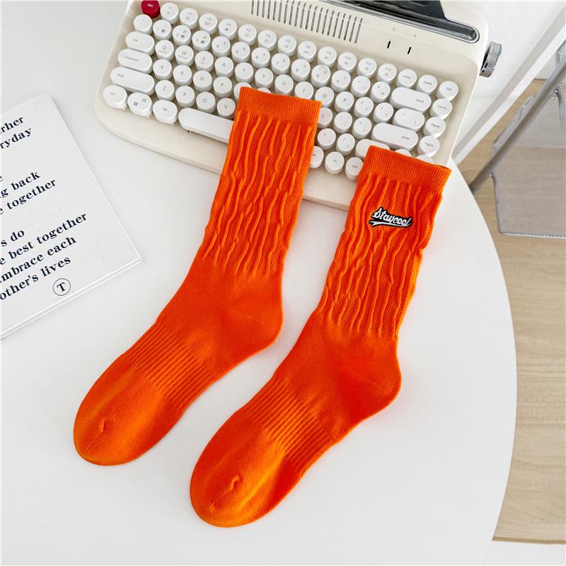 Cityboy Unisex Trendy Korean Skateboard High Street Mid-Tube Sports Socks