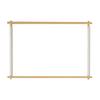 Wood Tapestry Scroll Embroidery Frame Cross Stitch DIY Crafts Sewing Tools 39x48cm