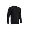 Legacy Solid Crew Neck Long Sleeve Sport T Shirt Men Tops Black 1366261-001
