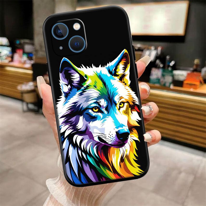 Чехол для телефона с рисунком животного Волка для Samsung Galaxy S20 S21 S22 Ultra FE Plus A21S A22 A24 A25 A26 A30 A30S A31