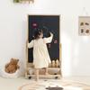 Magnetic Double-Sided Children's Drawing Board: Solid Wood, Movable and Educational