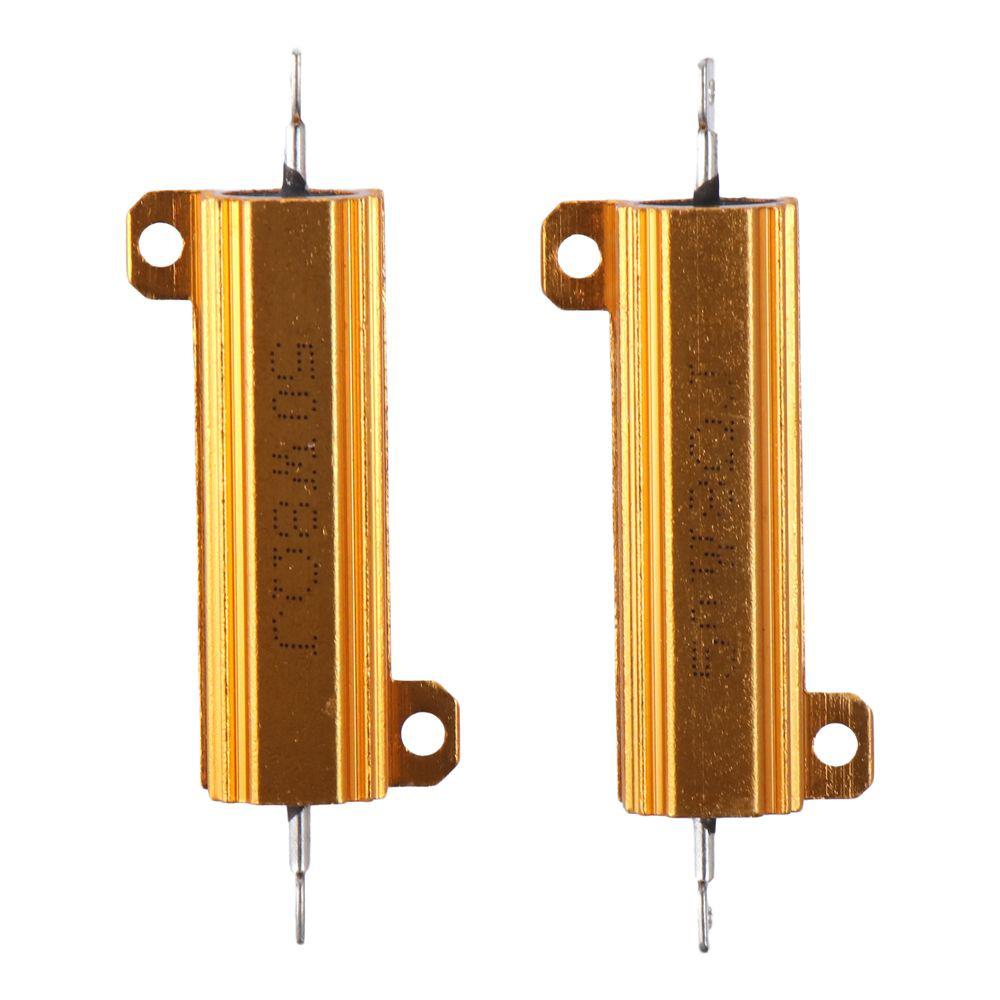 Резистор в алюминиевом корпусе 50 Вт с допуском 5%, прочный