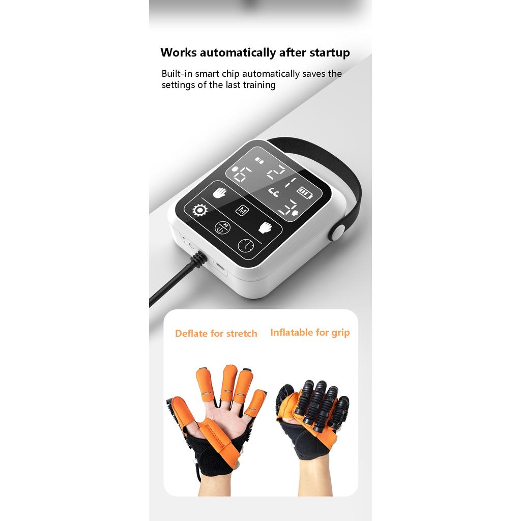 Модернизированная реабилитационная роботизированная перчатка, ручное устройство, инсульт, гемиплегия, инфаркт, тренировка пальцев, массажные перчатки, тренировка рук