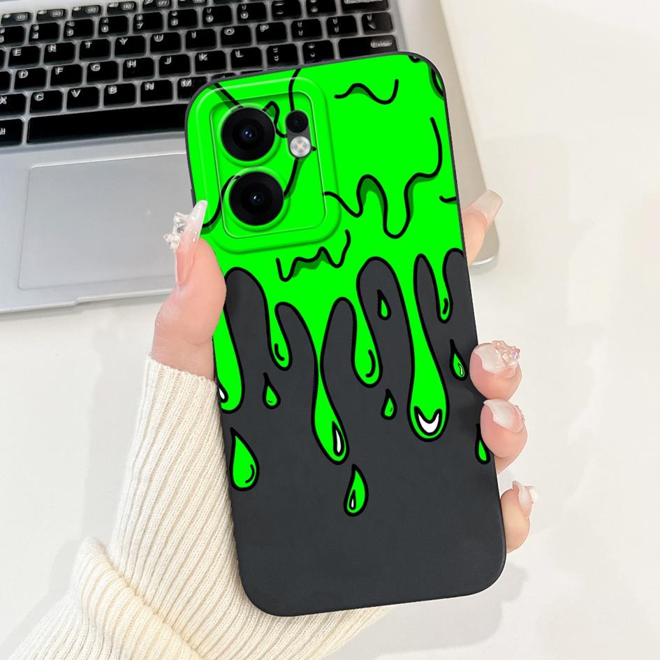 Для Oppo Reno 13F 5G Чехол Модные Закатные Девушки Астронавт Coque Мягкий Силиконовый Чехол для Телефона Для OPPO Reno13 FS RENO13F CPH2699 Capa